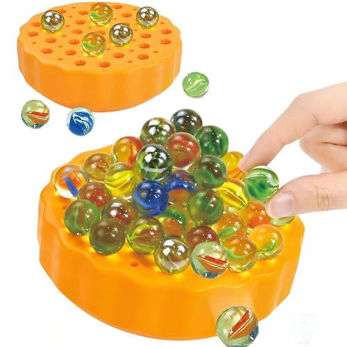 Wobble Marmor Game, Family Challenge mit 60 Murmeln & Aufbewahrung, aufregendes Balance-Brettspiel für 1-4 Spieler, Kinderfreundlichkeit von Kindern, Reiseburtstag Geschenk Wobble Marmor Game, Family Challenge mit 60 Murmeln & Aufbewahrung, aufregendes Balance-Brettspiel für 1-4 Spieler, Kinderfreundlichkeit von Kindern, Reiseburtstag Geschenk von Generic