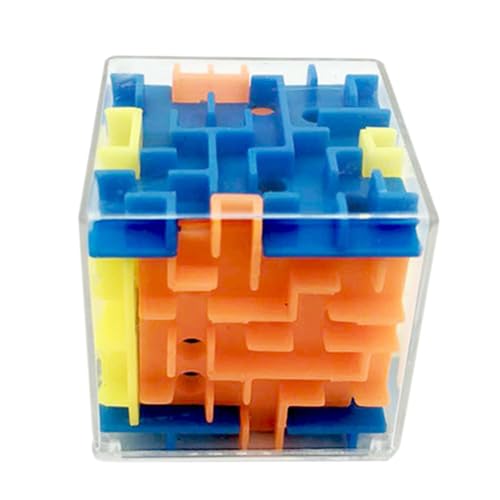 Würfel-Labyrinth-Spielzeug - 3D-Kugel-Labyrinth-Spielzeug Für Kinder - Mazes Ball, Maze Puzzle Cube Ball, Party Favors, Brain Teaser Fidget Toy Puzzle Ball Für Kinder von Generic