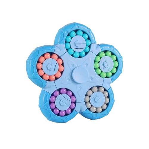 Würfelpuzzle-Fingerrollspielzeug Kwk320 (Blue, One Size) von Generic