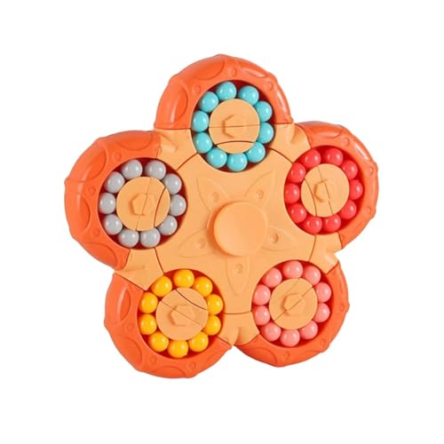 Würfelpuzzle-Fingerrollspielzeug Kwk320 (Orange, One Size) von Generic