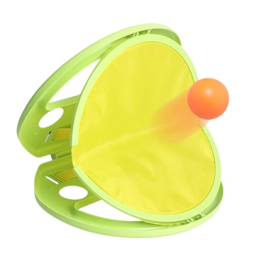 Wurf-Fangball-Set Für Kinder – Wurf-Fangball-Spiel | Spielzeug Für Outdoor-Spiele | Plastik-Wurfspielset | Wurf- Und Fangballspiel Pop Pass Fangballspiel Mit 4 Bällen Für Den Außenbereich von Generic