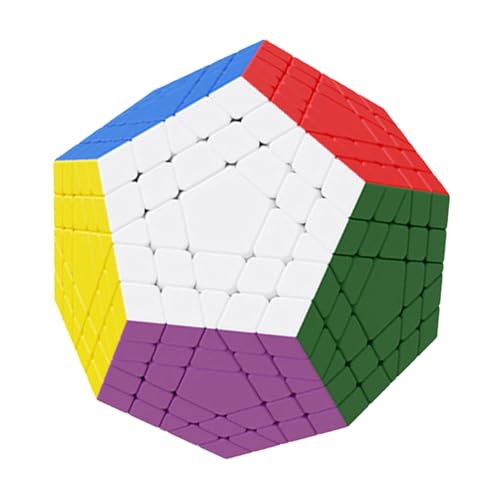 Zauberwürfel, Geschwindigkeitswürfel - 12-seitiger Geschwindigkeitswürfel,Magisches Puzzle-Würfel-Spielzeug, Dodekaeder-Geschwindigkeitswürfel-Spielzeug, Pädagogisches Magisches Würfel-Puzzle-Spielzeu von Generic