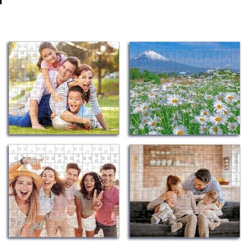 fotogeschenke selbst gestalten Kinder Foto Puzzel Herz fotopuzzle Tiere 500 Teile Puzzle adventskalender 1000 Teile Puzzle eigenes Bild 1500 Puzzle 50000 Teile Erwachsene von Generic