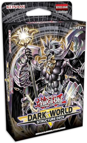 kompatibel für Yugioh Dark World Structure Deck - Deutsche Ausgabe 1. Auflage - NEU & OVP Monster Sammel-Karten (Dark World) von Generic