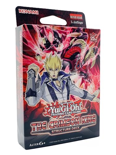 kompatibel für Yugioh Structure Deck Crimson King - Deutsche Ausgabe 1. Auflage - NEU & OVP Monster Sammel-Karten von BYUP