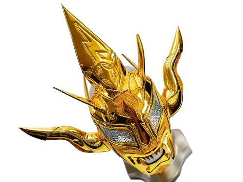 liger maske wrestling maske kostüm lucha libre maske luchador gold premium von Generic