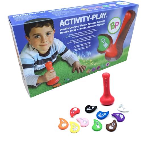 Activity-Play zum Spielen, 6 interaktive Lernspiele, verbessert motorische, sportliche und kognitive Fähigkeiten, ideal für ältere Kinder, Mädchen, zum Spielen in der Familie von Genérico