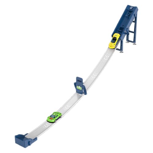 Auto Rampe Toy - Kids Auto Rampe, Pädagogisches Auto Rennen Spielzeug, Katapult Track mit 2 Small für Spaß Lernen, schnelle Schleuder Granatwerfer, Rennschienen aus von Generico