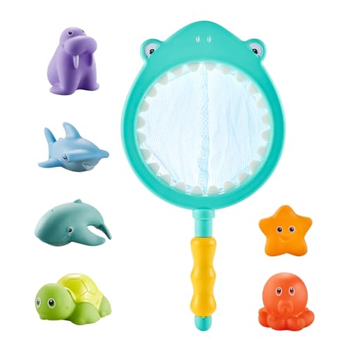 Badespielzeug – Schwimmendes Badespielzeug-Set für Babys, pädagogisches Wasserspielzeug, kompakt und tragbar macht Badezeit zum Spaß, fördert die Feinmotorik Badespielzeug – Schwimmendes Badespielzeug-Set für Babys, pädagogisches Wasserspielzeug, kompakt und tragbar macht Badezeit zum Spaß, fördert die Feinmotorik von Genérico