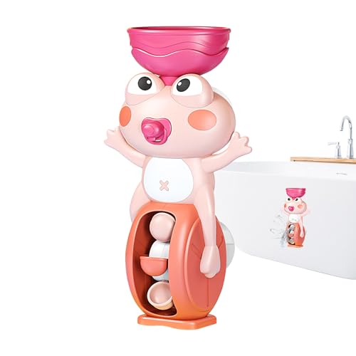 Badespielzeug – Wasserspielzeug für die Badewanne – Lernspiel in Froschform für sensorisches Spiel Alter 3 für und Mädchen, für Außenpool, Haus und Hotel Badespielzeug – Wasserspielzeug für die Badewanne – Lernspiel in Froschform für sensorisches Spiel Alter 3 für und Mädchen, für Außenpool, Haus und Hotel von Genérico
