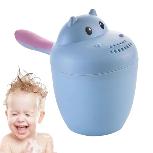 Badetasse – Spülbecher mit Shampoo | Baby-Badetasse | Hippopotamus Baby-Shampoo Spülbecher ohne Tränen | Shampoo-Spülbecher für Babys ohne Tränen Badetasse – Spülbecher mit Shampoo | Baby-Badetasse | Hippopotamus Baby-Shampoo Spülbecher ohne Tränen | Shampoo-Spülbecher für Babys ohne Tränen von Genérico