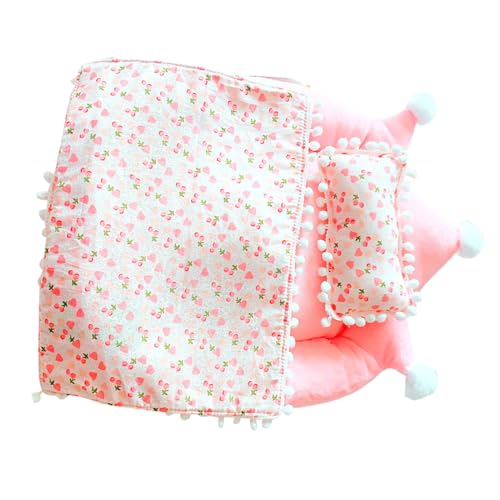 Bettzubehör für Babypuppen, Möbel für Puppenhaus, Zimmer, dekoratives Spielzeug für Mädchen Bettzubehör für Babypuppen, Möbel für Puppenhaus, Zimmer, dekoratives Spielzeug für Mädchen von Genérico