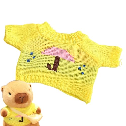 Carpincho Spielzeugkleidung, Puppenkleidung Carpincho – Pullover für Bärenpuppen – Geburtstagsdekorationen, Kleidung für Capibara-Tiere – verbessert die festliche Stimmung für alle Gelegenheiten von Genérico