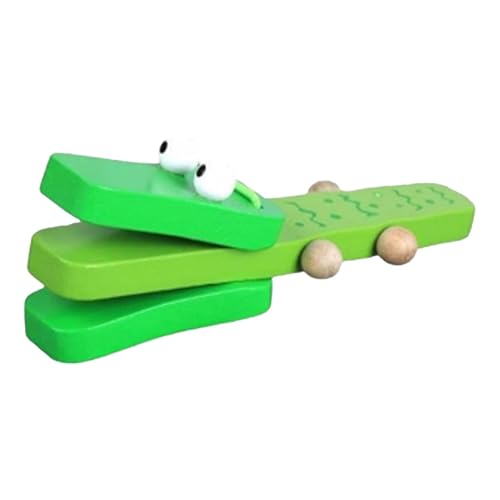 Castanet Camape – Musik-Castanets | Castanets für Kinder, Cartoon-Kastanienholz-Kastanie, Schlaginstrument, lustiges Krokodilinstrument, pädagogisches Lernspielzeug, Paar Castanet Camape – Musik-Castanets | Castanets für Kinder, Cartoon-Kastanienholz-Kastanie, Schlaginstrument, lustiges Krokodilinstrument, pädagogisches Lernspielzeug, Paar von Genérico