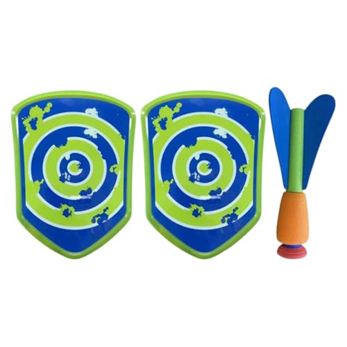 Dartboard Set für Kinder - Dartwurfspiel | Doppelseitige Schaumstoff-Dartpfeile im Raketen-Design, klebriger Dart-Empfänger für Outdoor-Spiele Dartboard Set für Kinder - Dartwurfspiel | Doppelseitige Schaumstoff-Dartpfeile im Raketen-Design, klebriger Dart-Empfänger für Outdoor-Spiele von Genérico