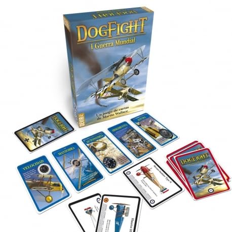 DogFight I Weltkrieg, Kartenspiel, 21831 DEVIR von Genérico