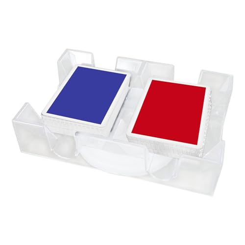 Drehbarer Kartenhalter: Doppeldeckter Ständer, großes Drehtablett aus Holz, praktischer Organizer für rotierende Karten mit gebogenem Griff, Filz-Hintergrundgitter für Erwachsene Drehbarer Kartenhalter: Doppeldeckter Ständer, großes Drehtablett aus Holz, praktischer Organizer für rotierende Karten mit gebogenem Griff, Filz-Hintergrundgitter für Erwachsene von Genérico