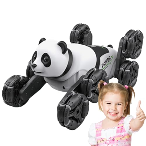 Ferngesteuertes Auto mit 8 Wagen, RC Stuntspielzeug, mit Sprüheffekt, Panda Shape Racing Roboter, spannender Fernautospielspaß für Jugendliche, Freunde, Kinder, Studenten Ferngesteuertes Auto mit 8 Wagen, RC Stuntspielzeug, mit Sprüheffekt, Panda Shape Racing Roboter, spannender Fernautospielspaß für Jugendliche, Freunde, Kinder, Studenten von Genérico