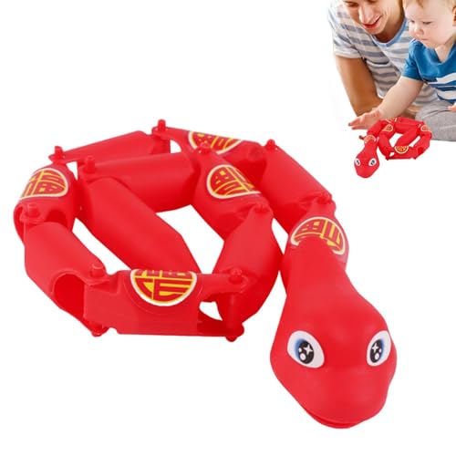 Fidget Snake, mehrere Gelenke, Scherzartikel, niedlicher Scherz der Schlangenstatue, lustiger Scherz, Erwachsene und Kinder, Sammelfigur für Kinderfreude für Sohn, Tochter, von Genérico