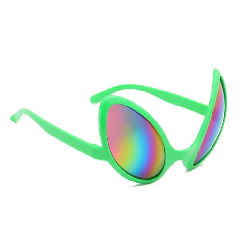 Funny Alien Glasses - Alien Costume Sunglasses | Alien Rainbow Lens | Party Urlaub Alien Alternative Modeling Brille | Aliens Alternative Shapes Party Supplies für Erwachsene und Kinder von Genérico