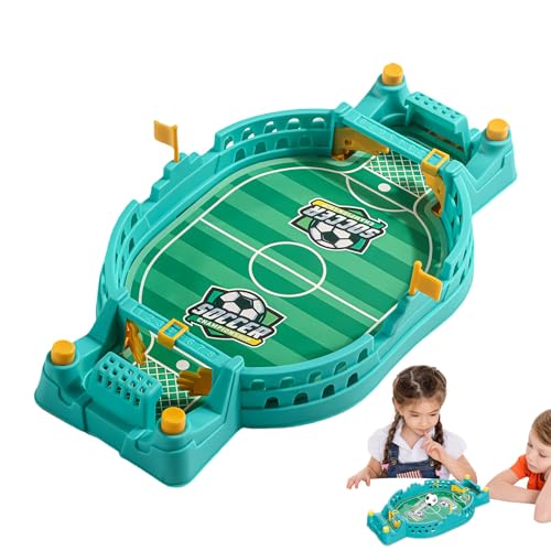 Fußball-Tischspiel für Kinder, tragbares Design für zwei Spieler, interaktives Spielzeug zum Teilen bei Familientreffen und Aktivitäten im Freien Fußball-Tischspiel für Kinder, tragbares Design für zwei Spieler, interaktives Spielzeug zum Teilen bei Familientreffen und Aktivitäten im Freien von Genérico