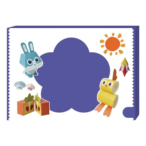 Genérico 3D-Papier-Bastelset, handgemachte 3D-Papierskulptur, Lernspiel für Jugendliche, Anfänger, Enthusiasten, Klassenzimmer, Schule, Zuhause, pädagogische Unterstützung Genérico 3D-Papier-Bastelset, handgemachte 3D-Papierskulptur, Lernspiel für Jugendliche, Anfänger, Enthusiasten, Klassenzimmer, Schule, Zuhause, pädagogische Unterstützung von Genérico