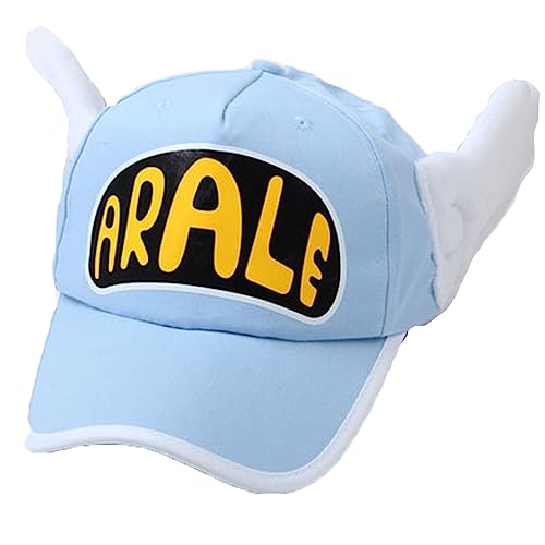 Generico Ar Ar Ale Chan Dr. Slump & Ar Ar Ale Verstellbare Cosplay Cap (Standard Hellblau) von Generico