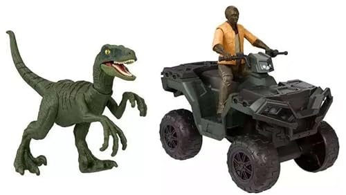 Genérico Barry Sembene ATV Chase Pack kompatibel mit Jurassic World von Genérico