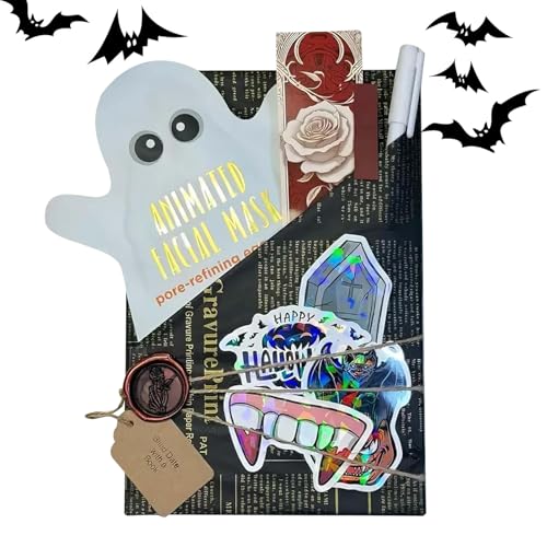 Genérico Blind Date mit einem Halloween-Buch, geheimnisvolles Lesebuch, Geisterfledermaus-Zubehör für Lesesüchtige, Liebhaber, Halloween, Erwachsene und Jugendliche Genérico Blind Date mit einem Halloween-Buch, geheimnisvolles Lesebuch, Geisterfledermaus-Zubehör für Lesesüchtige, Liebhaber, Halloween, Erwachsene und Jugendliche von Genérico