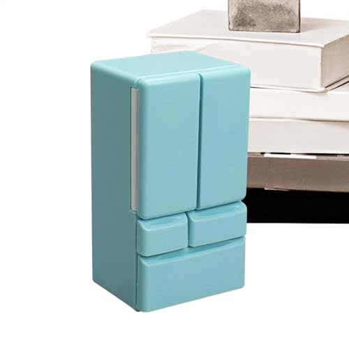 Genérico De La Puppenhaus – Kühlschrank für Puppen | kreative Doppeltür im Maßstab 1:12 | Spielzeug für Kinder, Puppenhausmöbel zum Geburtstag, N Genérico De La Puppenhaus – Kühlschrank für Puppen | kreative Doppeltür im Maßstab 1:12 | Spielzeug für Kinder, Puppenhausmöbel zum Geburtstag, N von Genérico