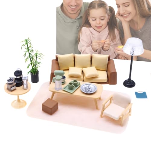 Genérico Doll House Möbel - Dollhaus Möbel | Möbel zur Dekoration des Puppenhauses | Modell für Tischmöbel, Miniaturmöbel für Schreibtischregal Genérico Doll House Möbel - Dollhaus Möbel | Möbel zur Dekoration des Puppenhauses | Modell für Tischmöbel, Miniaturmöbel für Schreibtischregal von Genérico