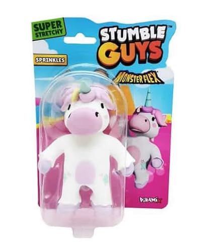 Genérico Elastische Figuren, kompatibel mit Stumble Guys Monsterflex, 12 cm, Serie 1 und 2 (Sprinkles) von Genérico