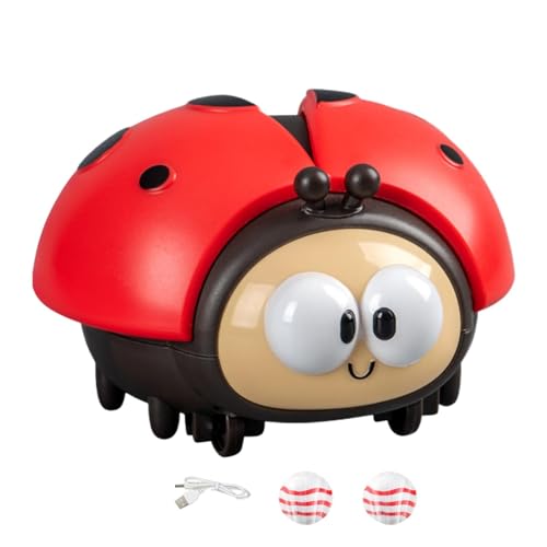Genérico Elektronisches Spielzeug für Tiere, Spielzeug für Kinder, schwimmendes Spielzeug, USB-Marienkäfer, Cartoon-Marienkäfer-Spielzeug Genérico Elektronisches Spielzeug für Tiere, Spielzeug für Kinder, schwimmendes Spielzeug, USB-Marienkäfer, Cartoon-Marienkäfer-Spielzeug von Genérico