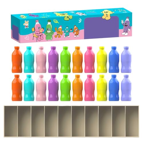 Genérico Gedächtnisspiel zum Paaren, Flasche mit Farbübereinstimmung, Lernspielzeug für , Garten, Picknick, Mädchen, Kinder, Erwachsene Genérico Gedächtnisspiel zum Paaren, Flasche mit Farbübereinstimmung, Lernspielzeug für , Garten, Picknick, Mädchen, Kinder, Erwachsene von Genérico