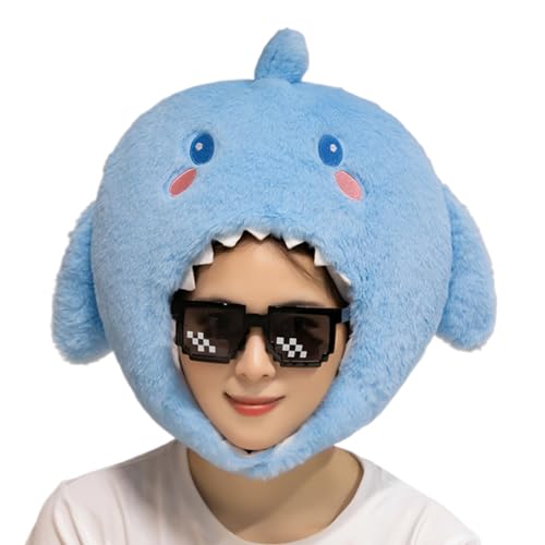 Genérico Hai-Hut, Kostüm, neuartiger Hut unter dem Meer, weich und atmungsaktiv, für Theater, Role, Spielen, Festival, Carnival Performances Genérico Hai-Hut, Kostüm, neuartiger Hut unter dem Meer, weich und atmungsaktiv, für Theater, Role, Spielen, Festival, Carnival Performances von Genérico