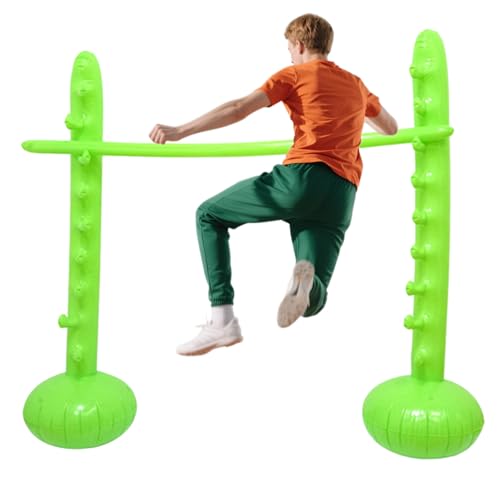 Genérico Kinderspringen, aufblasbares Springspiel, Aktivitätszubehör für Garten, Pool, Outdoor, tragbar, Set für Kinder, Mädchen, Erwachsene Genérico Kinderspringen, aufblasbares Springspiel, Aktivitätszubehör für Garten, Pool, Outdoor, tragbar, Set für Kinder, Mädchen, Erwachsene von Genérico