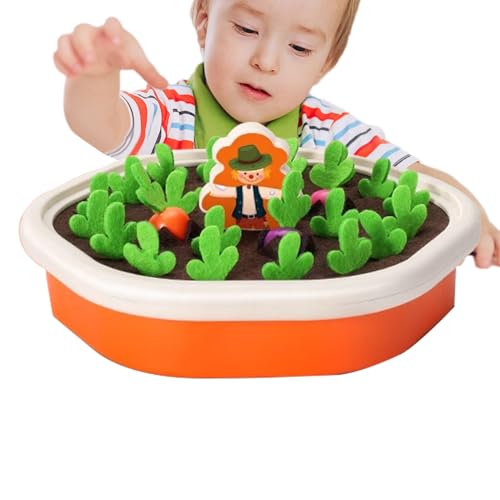 Genérico Kreatives Bauernspiel für Kinder, motorische Fähigkeiten, Sortierung von Spielzeug, Unterschied in Farbe und Größe, ideales Geschenk für Kinder im Alter S mit unserem Karottenspielzeug Genérico Kreatives Bauernspiel für Kinder, motorische Fähigkeiten, Sortierung von Spielzeug, Unterschied in Farbe und Größe, ideales Geschenk für Kinder im Alter S mit unserem Karottenspielzeug von Genérico