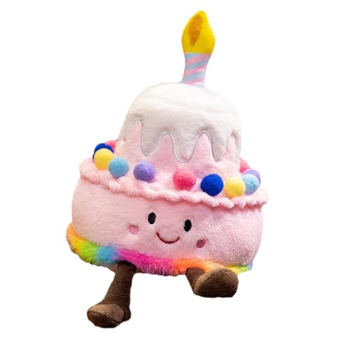 Genérico Kuchen – Musikspielzeug, Puppe in Kuchenform mit dem Lied zum Geburtstag, weiches Gesangskissen, Spielzeug für Kinder, niedliches Tierperücke Genérico Kuchen – Musikspielzeug, Puppe in Kuchenform mit dem Lied zum Geburtstag, weiches Gesangskissen, Spielzeug für Kinder, niedliches Tierperücke von Genérico