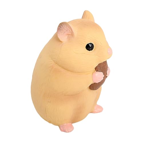 Genérico Miniatur-Tierfiguren, Sammlerstücke, realistisches Lernspielzeug für Vorschule, Hamster, Panda, Schlange und Dekoration Genérico Miniatur-Tierfiguren, Sammlerstücke, realistisches Lernspielzeug für Vorschule, Hamster, Panda, Schlange und Dekoration von Genérico