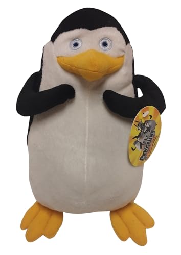 Genérico Plüschtier, Pinguine aus Madagaskar, Skipper, Kowalski, Rico und Kap, 30 cm (Kap) von Genérico