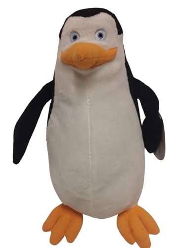 Genérico Plüschtier, Pinguine aus Madagaskar, Skipper, Kowalski, Rico und Kap, Madagaskar, 30 cm (Kowalski) von Genérico