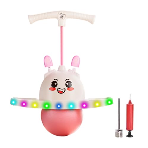 Genérico Saltarina-Ball mit mehrfarbigen Lichtern, elastischer Springer mit verstellbarem Seil für Sport, Spiele für Kinder und Erwachsene Genérico Saltarina-Ball mit mehrfarbigen Lichtern, elastischer Springer mit verstellbarem Seil für Sport, Spiele für Kinder und Erwachsene von Genérico