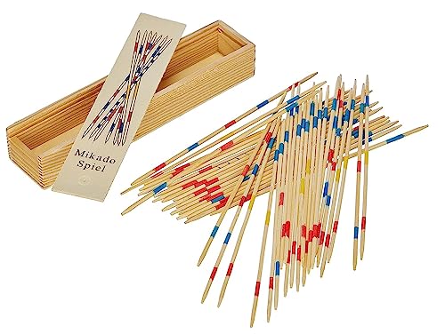 Generico Shangai Mikado Multiplayer Strategie Holz Brettspiel 41 Stöcke in verschiedenen Farben mit wiederverschließbarer Box Spaß für die Familie Generico Shangai Mikado Multiplayer Strategie Holz Brettspiel 41 Stöcke in verschiedenen Farben mit wiederverschließbarer Box Spaß für die Familie von Generico