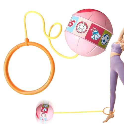 Genérico Skip Ball mit LED-Leuchten, interaktives Sportspielzeug für Kinder, Mädchen, Jugendliche und Erwachsene im Garten, Hof, Genérico Skip Ball mit LED-Leuchten, interaktives Sportspielzeug für Kinder, Mädchen, Jugendliche und Erwachsene im Garten, Hof, von Genérico