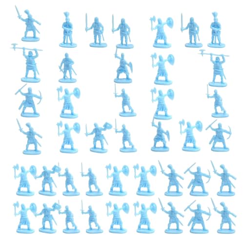 Genérico Spielzeugsoldaten, Miniatur-Militärfiguren mit Details, antike Figuren, Brettspiele, 100 Stück, für Kuchendekoration, Bildungsprojekte, Kinderpartys Genérico Spielzeugsoldaten, Miniatur-Militärfiguren mit Details, antike Figuren, Brettspiele, 100 Stück, für Kuchendekoration, Bildungsprojekte, Kinderpartys von Genérico