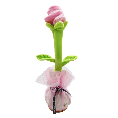 Genérico Tanzblume – tanzendes Blumenspielzeug | luxuriöse singende | Interaktives Musikspielzeug aus Rosa | lustiges pädagogisches Musikspielzeug, tragbar, USB zum Aufladen Ihrer Lippen für Genérico Tanzblume – tanzendes Blumenspielzeug | luxuriöse singende | Interaktives Musikspielzeug aus Rosa | lustiges pädagogisches Musikspielzeug, tragbar, USB zum Aufladen Ihrer Lippen für von Genérico