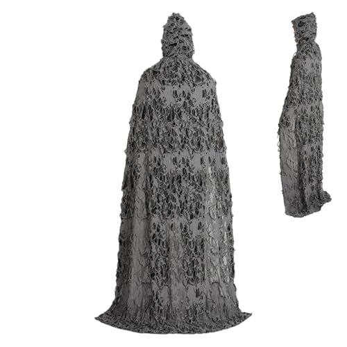 Genérico Umhang mit Kapuze für Halloween, Kostüm, Robe, Cosplay, für Halloween, für Männer, Frauen, Mädchen, Amateure, Partys, Outdoor-Kostüme Genérico Umhang mit Kapuze für Halloween, Kostüm, Robe, Cosplay, für Halloween, für Männer, Frauen, Mädchen, Amateure, Partys, Outdoor-Kostüme von Genérico