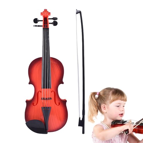 Kleine Geige mit Sound, Kinderinstrument | verstellbares Musikinstrument für und Mädchen, Anfänger, zum Familienlernen zu Hause oder auf Reisen Kleine Geige mit Sound, Kinderinstrument | verstellbares Musikinstrument für und Mädchen, Anfänger, zum Familienlernen zu Hause oder auf Reisen von Genérico