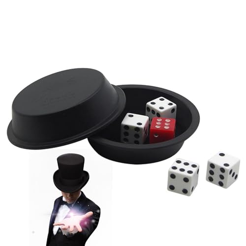 Magische Würfelbox, fliegende Würfel für Kinder, Spielzeug, Zubehör für fliegende Würfel, magisches Lernspielzeug, Untertasse für Familientreffen, Magische Würfelbox, fliegende Würfel für Kinder, Spielzeug, Zubehör für fliegende Würfel, magisches Lernspielzeug, Untertasse für Familientreffen, von Genérico