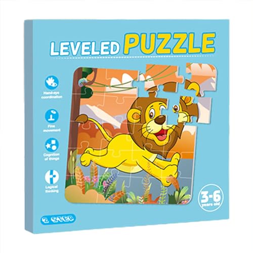 Magnetisches Puzzlespiel für Kinder, magnetisches Puzzlespiel, zusammenklappbares Dinosaurier-Puzzlespiel, frühkindliche Bildung, lustig, magnetisch, Cartoon, für N von Genérico